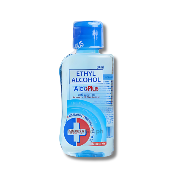 Image of ALCOPLUS ETHYL ALCOHOL 70% (70ML / 100ML) SOLUTION 60ML