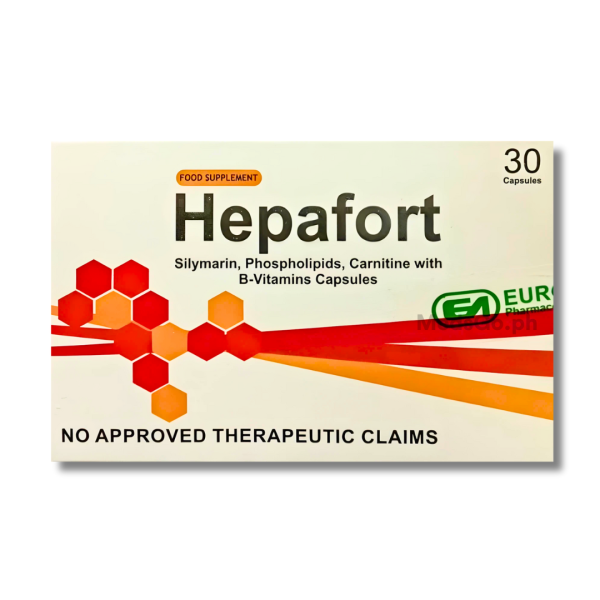 Image of HEPAFORT SILYMARIN / PHOSPHOLIPIDS / CARNITINE / VITAMIN-B CAPSULE 1'S