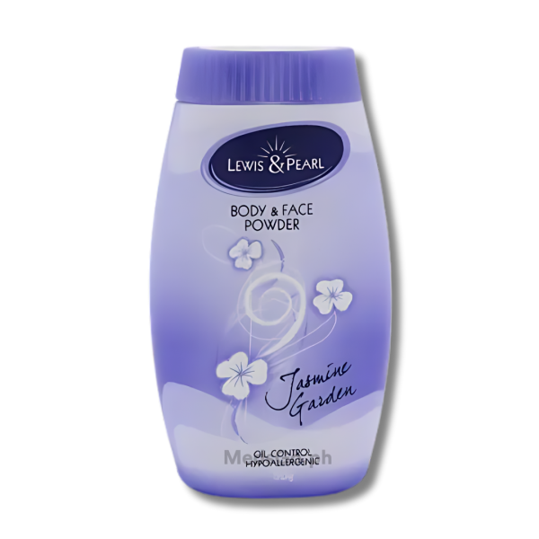 Image of LEWIS & PEARL FACE POWDER JASMINE GARDEN 50G