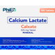 Image of CALXATE CALCIUM LACTATE 325MG TABLET 1'S